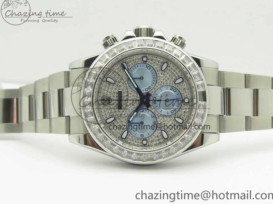 SS Diamond Bracelet BLF Edition Best 116576TBR SS On Dial A4130 Daytona 0415